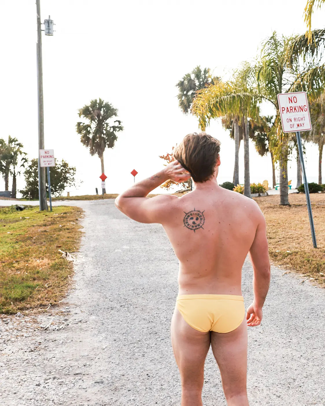 Sunwash Ribbed Swim Sport Brief