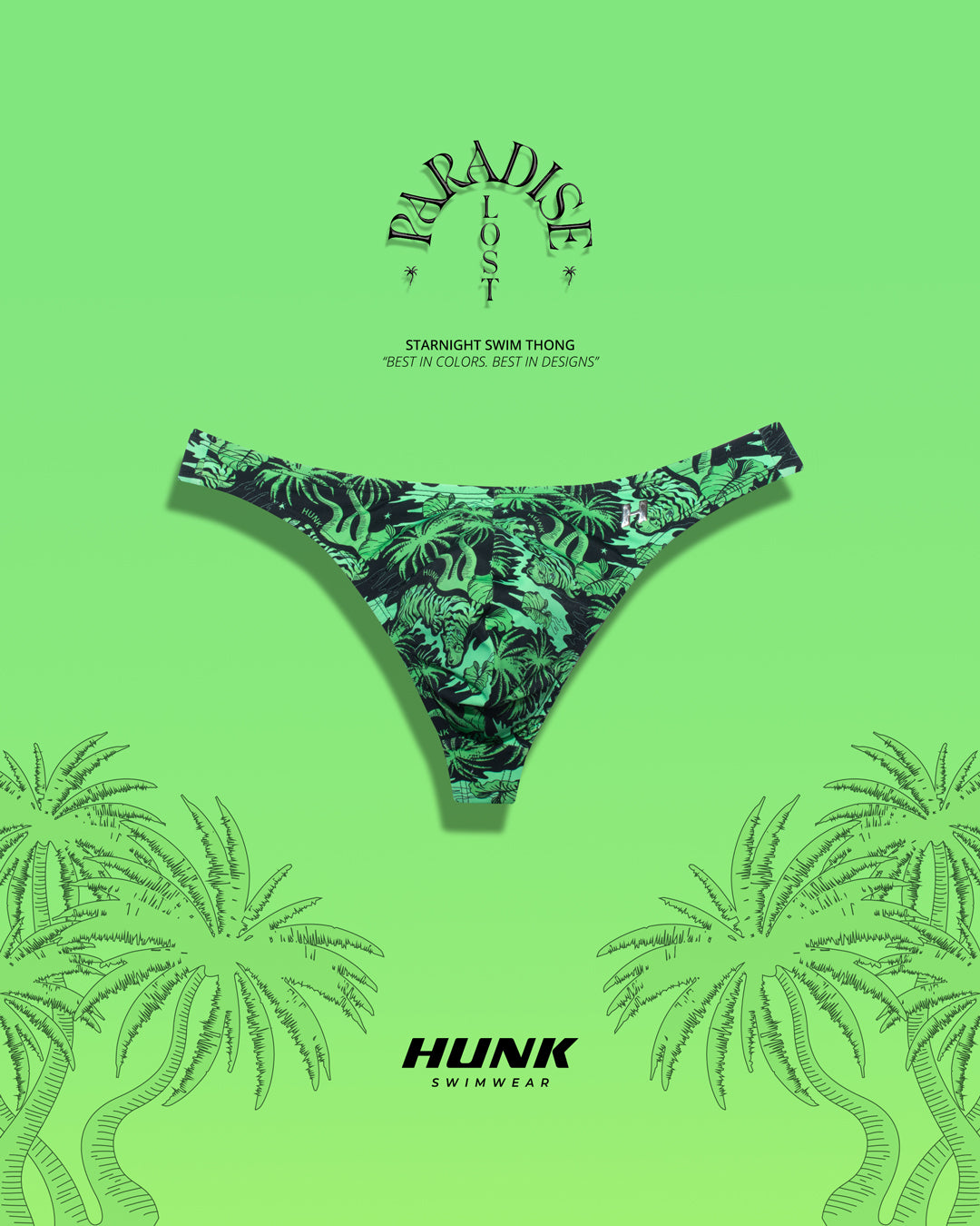 Starnight Swim Thong - HUNK Menswear