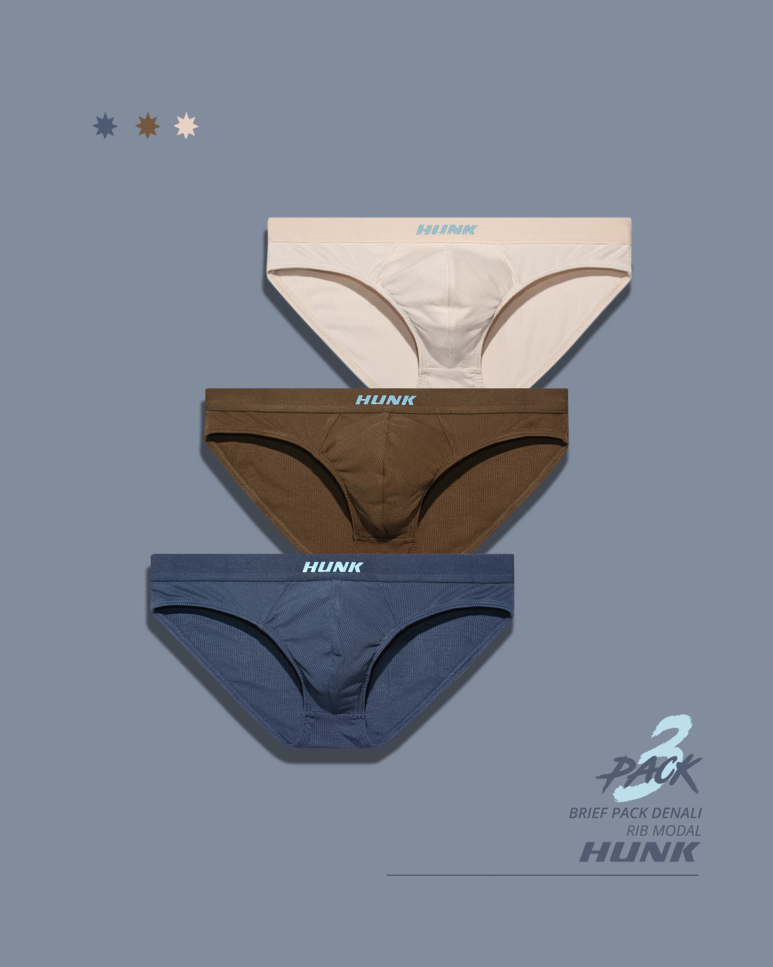 Denali 3-Pack Briefs