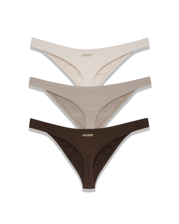 Lot de 3 Strings Espresso