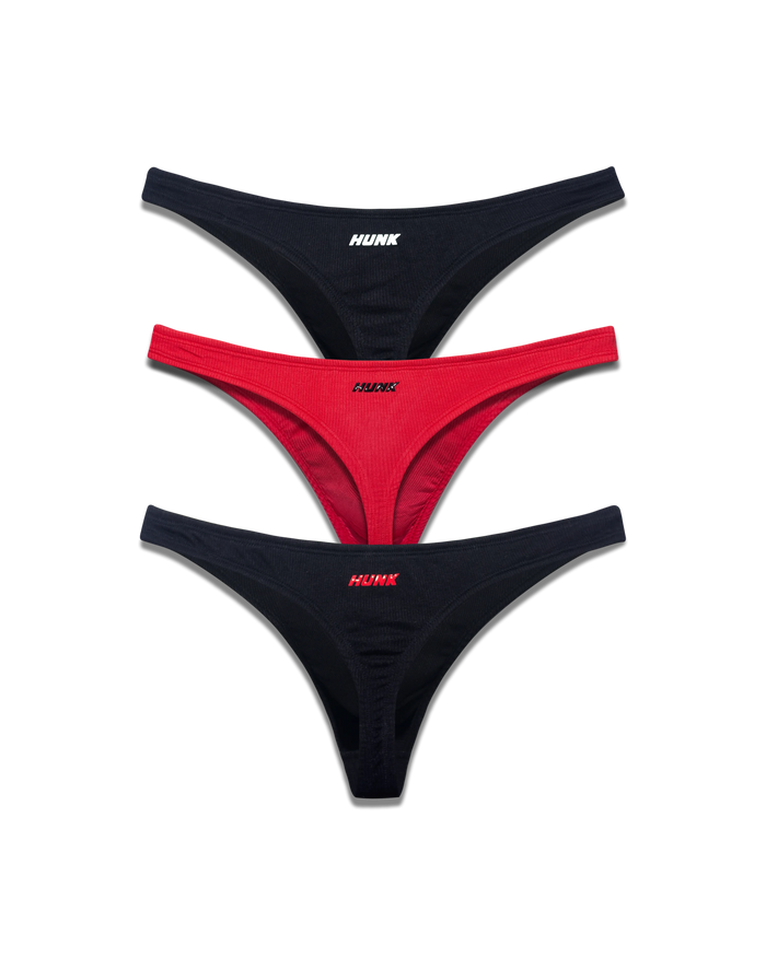 Pack de 3 Tangas Inferno