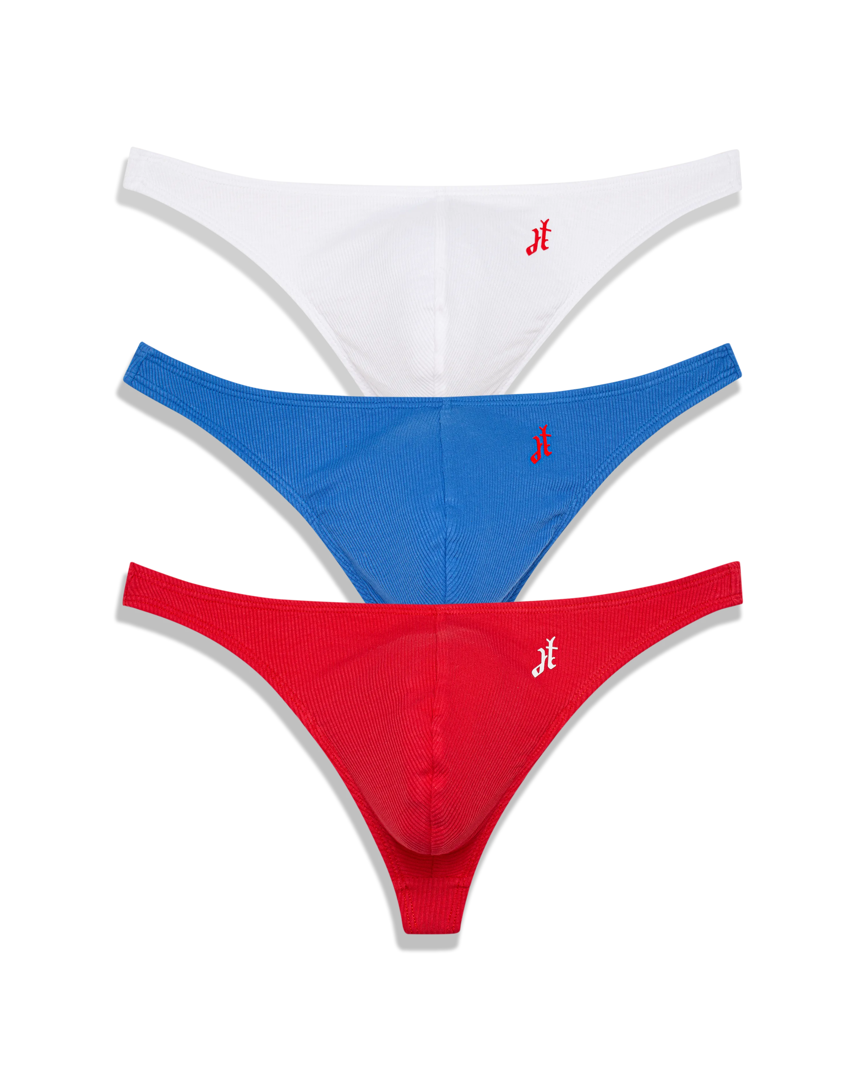 JT 3-Pack Thongs | Signature Edition