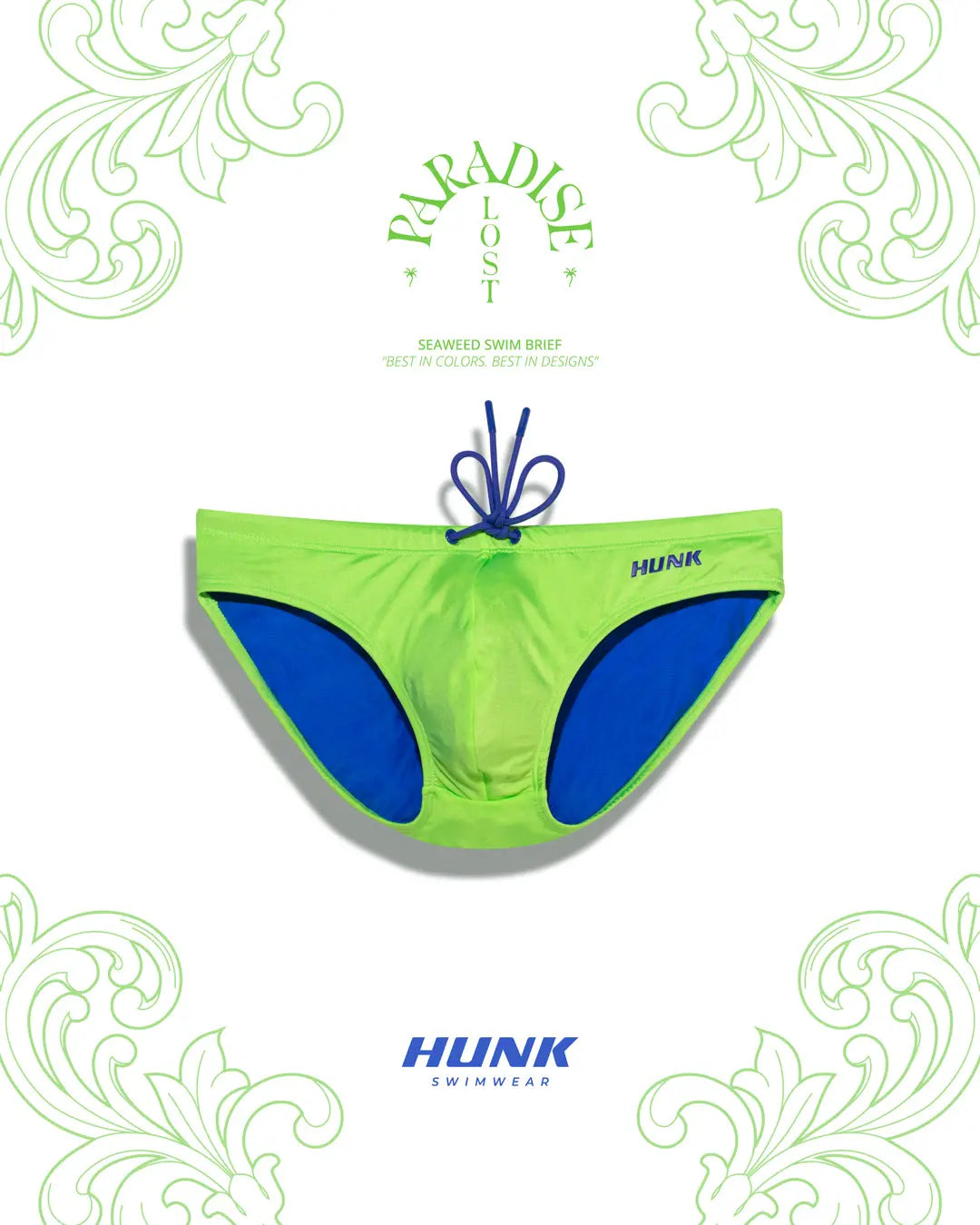 Seaweed Swim Brief - HUNK Menswear