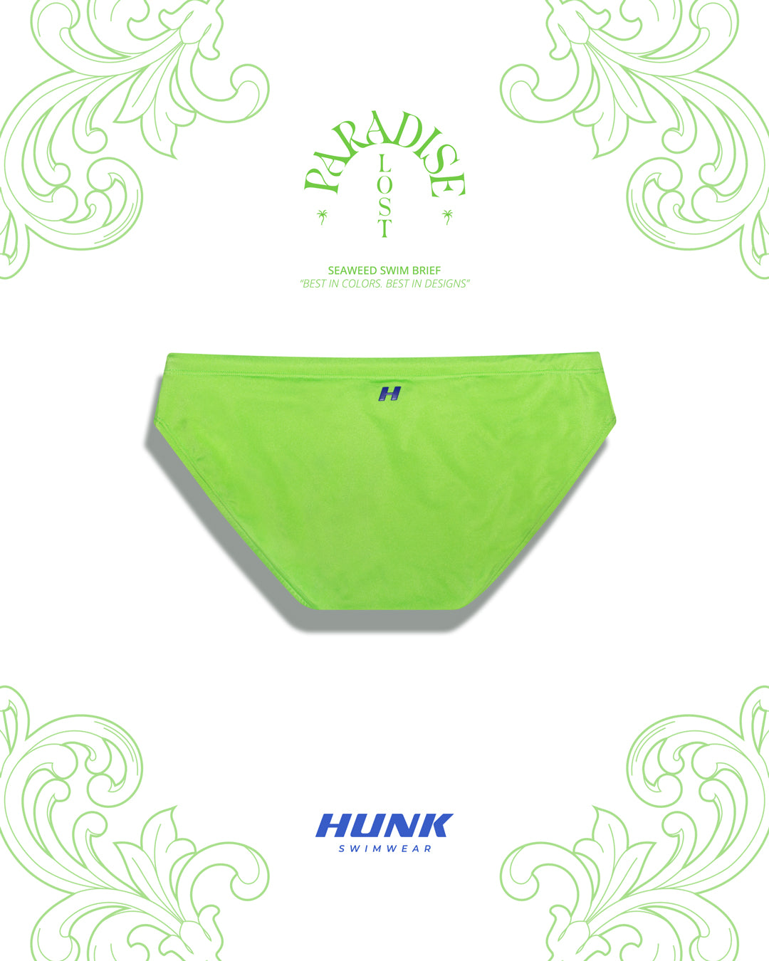 Seaweed Swim Brief - HUNK Menswear